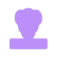 BackPlate.stl Светодиодная лампа "Черный клевер