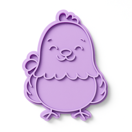 1.png VERY CUTE CHICKEN COOKIE CUTTER