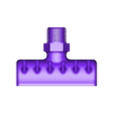 JDB_pump_24mm_6-way_splitter_attempt_4.STL Hydro 6-way splitter, with screw thread to fit a metric 24mm 3000l/h pump