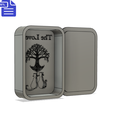 STL00276-2.png 2pc The Lovers Tarot Card Bath Bomb Mold