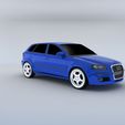 Preview15.jpg Audi A3 Sportback 2004 3D Model