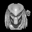 BPR_Render6.jpg Predator bust with Bio Mask and weapon