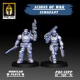 < (i \ A G SCIONS OF WAR SERGEANT KNIGHT $OUL// Studio jy PRE-SUPP 1 MODULAR # PARTS & Scion of War: Sergeant