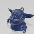 ThePrint3DBoy_Grogu_Keychain1.png Star Wars - Baby Yoda (Grogu) Keychain
