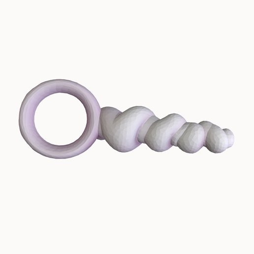 PLUG ANAL ESPIRALArchivo STL para Impresin 3DCults