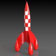 Untitled.JPG Tintin Rocket stronger and accurate model