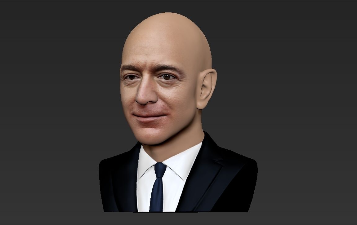29.jpg Descargar archivo El busto de Jeff Bezos está listo para la impresión en 3D a todo color • Diseño para imprimir en 3D, PrintedReality