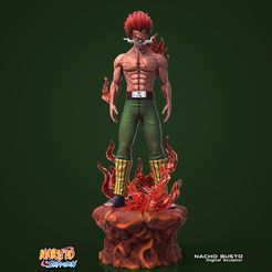 might-guy.jpg Fichier STL Might Guy - Naruto modèle imprimé en 3D・Design pour imprimante 3D à télécharger