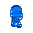 model.png pocoyo  (16)   CUTTER AND STAMP, COOKIE CUTTER, FORM STAMP, COOKIE CUTTER, FORM