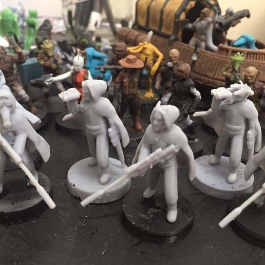 Scum Sniper Strike Teams (star wars legion scale)