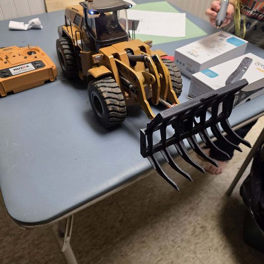 🚁 Root Rake for Huina loaders・ 3MF File for 3D printing・Cults