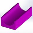 marble_brick_02x04_track.JPG STL-Datei Marble Run Building Block Brick - Set STARTER・Design zum Herunterladen und 3D-Drucken