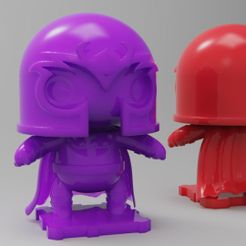 magneto.jpg Free STL file X-MEN 90s Magneto・3D print design to download
