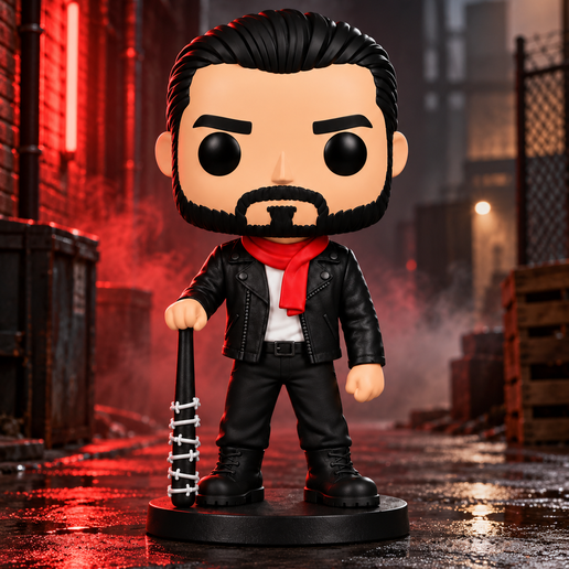Negan Funko Pop Style Figurine - 4 Colors