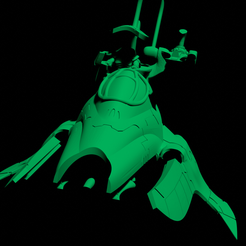 hunter.png Free STL file Poncey Space Elf Light Skimmer・3D printing model to download
