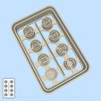 58-2.jpg Science and technology cookie cutters - #58 - pills blister pack