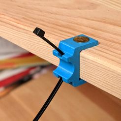 002-zip.jpg Free STL file Cable holder for IKEA IVAR shelf・3D printable model to download, t0b1