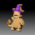 WitchyCharmander.jpg Fichier STL SHAMPOING SOLIDE SORCIÈRE CHARMEUSE ET MOULE POUR POMPE À SAVON・Modèle imprimable en 3D à télécharger