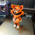 foxy-1.png Smiling Foxy // PRINT-IN-PLACE WITHOUT SUPPORT