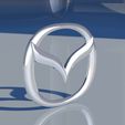 4.jpg Emblema de Mazda Modelo de impresión 3D listo para imprimir