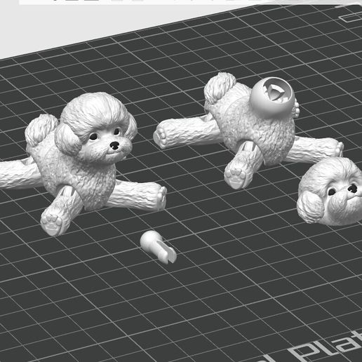 Screenshot_723.jpg Caniche Toy - Bichon Frise el juguete articulado realista para perro (#38)