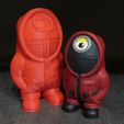 Minion-Squid-Game-Painted.jpg STL file Minion Squid Game(Easy print no support)・Model to download and 3D print