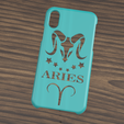 Case iphone X y XS aries3.png Case Iphone X/XS Aries
