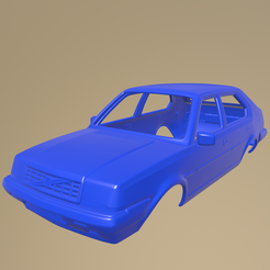 e17_013.png STL file Volvo 345 1980 PRINTABLE CAR BODY・3D printing idea to download