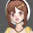 15.jpg RYZA ATELIER STATUE GAME CHARACTER CUTE PRETTY GIRL ANIME 3D print model