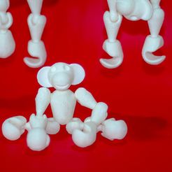 1.jpg Free STL file Ape・3D printing design to download