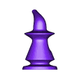 Wizard_Executive_M.stl Wizard Chess Piece