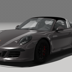 Capture.png STL file Porsche 911 Targa 4 GTS・Model to download and 3D print