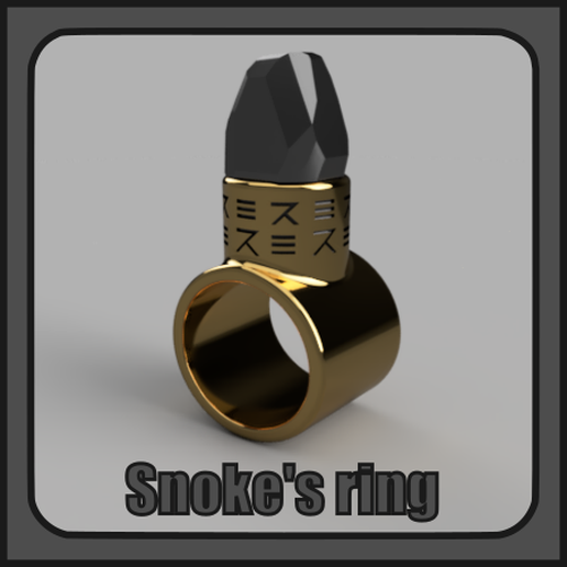 snoke's ring (star wars) 3D model