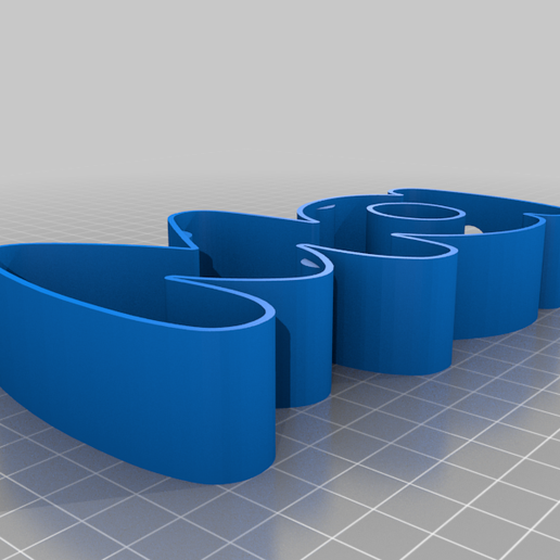 Lighting Sign "MANON" // Enseigne Lumineuse "MANON 3D model