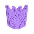 MegatronusBadge.stl Transformers Megatronus Prime Badge & Keychain