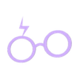 hp lentes.STL HARRY POTTER Cake Topper -whole model and parts to assemble-.