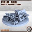 field-gun.jpg Heavy Battery Guns and Troops Kit