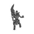 Tomb-Guardian-Leader-with-energy-cube-and-spear.jpg Eternal Dynasty Tomb Guardian Warriors and Leaders (Sci Fi Resin Miniatures)