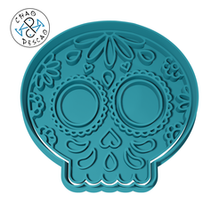 STL file NFL New England Patriots Sugar Skull Statue - 3D print・3D printing  idea to download・Cults