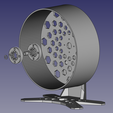 pic-MK2-Hexa.png Running wheel 25cm diameter hamster wheel mice hamster