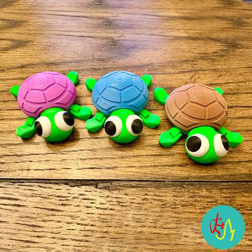 Decorative turtle 3D model