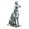 Polygonal_Doberman_04.jpg Estatua poligonal de doberman