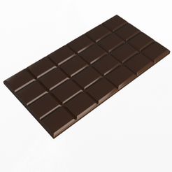 Chocolate-Bar-1.jpg 3D-Datei Schokoladentafel・Modell zum Herunterladen und 3D-Drucken