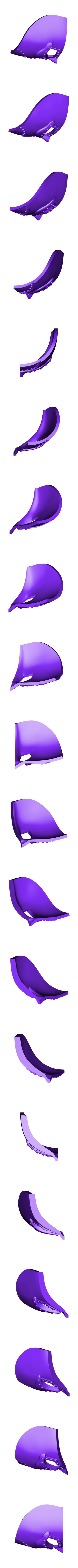 DoomMask_Quarter_TopLeft.STL Doktor Doom Maske