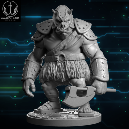 star wars shatterpoint gamorreano 1 presupported included