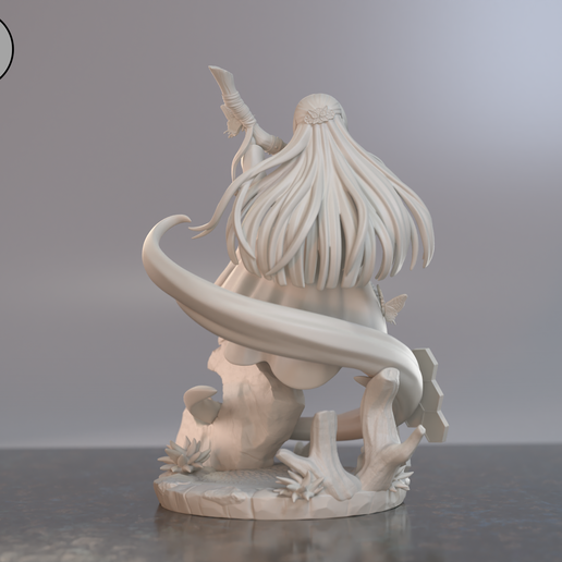 Fern_Grey_3.png Fern -Beyond Journey's End Anime Figure for 3D Printing