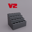 V2AAAWOutBattery.png Wall Mounted AAA Battery Holder V2
