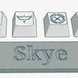 skye-set-deboss.jpg Valorant Skye Abilities Custom Keycaps Debossed Design