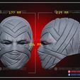 CUT T a UT TT Am U3 Moon Knight Mask - Marvel Cosplay Helmet