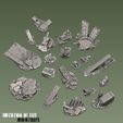 MINIATURES Fichier 3D Set de figurines de base Wasteland 4 - Kit de détail de base sans support.・Modèle pour impression 3D à télécharger